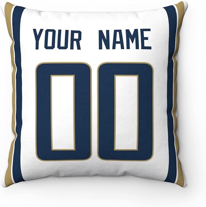 ANTKING Throw Pillow Los Angeles Custom Any Name and Number for Men Women Boy Gift