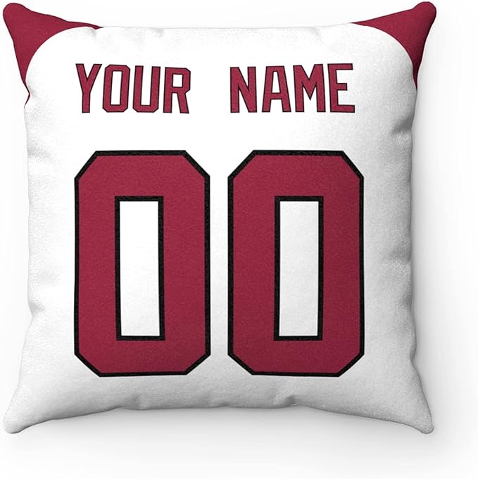 ANTKING Throw Pillow 2 Packs Custom Any Name and Number for Men Women Boy Gift