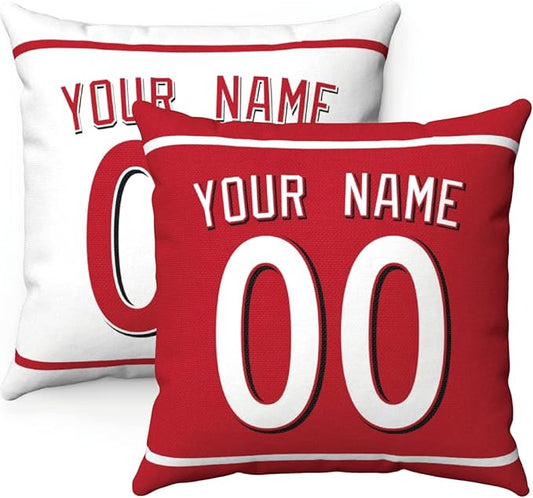 ANTKING Throw Pillow Cincinnati Personalized Custom Any Name and Number for Men Women Boy Gift