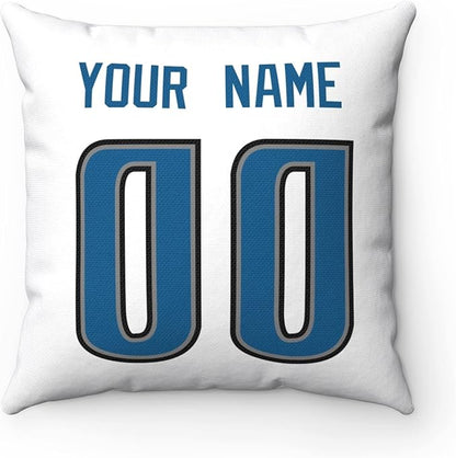 ANTKING Throw Pillow Detroit Custom Any Name and Number for Men Women Boy Gift
