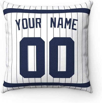 Throw Pillow New York Personalized Custom Any Name and Number for Men Women Boy Gift