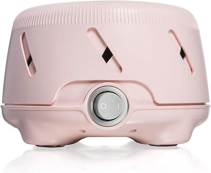 Yogasleep Dohm Uno White Noise Sound Machine, Real Fan Inside for Non-Looping White Noise, Sleep Aid, Office Privacy & Meditation for Adults & Baby, Registry Gift (Pink)
