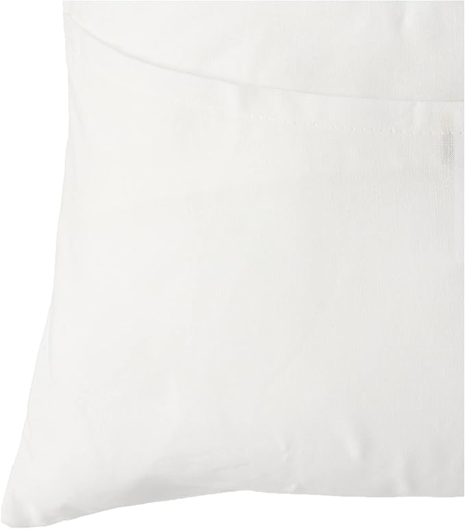 Laura Ashley Home - Throw Pillow with Envelope Closure, Elegant Home Decor for Bed or Sofa (Mila Blue, 18" x 18")