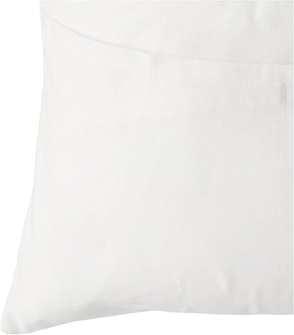 Laura Ashley Home - Throw Pillow with Envelope Closure, Elegant Home Decor for Bed or Sofa (Mila Blue, 18" x 18")