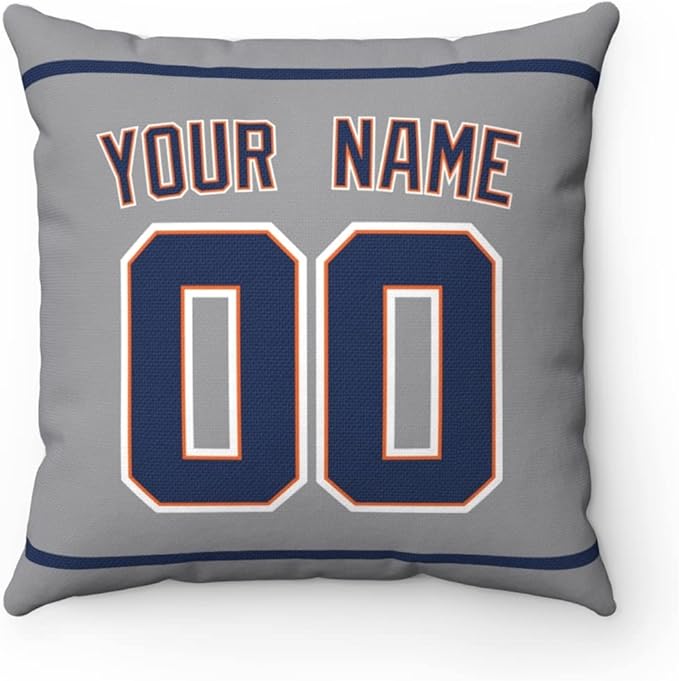 ANTKING Throw Pillow Detroit Personalized Custom Any Name and Number for Men Women Boy Gift