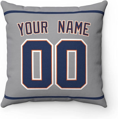 ANTKING Throw Pillow 2 Packs Personalized Custom Any Name and Number for Men Women Boy Gift