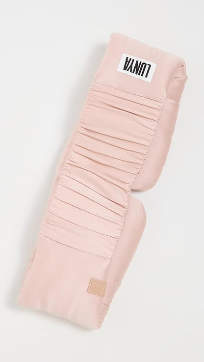 Lunya Women's Washable Silk Sleep Mask, Delicate Pink, Small