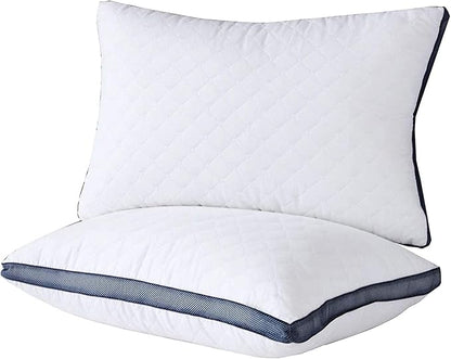Meoflaw Pillows for Sleeping(2-Pack), Luxury Hotel Pillows King Size Set of 2,Bed Pillows for Side and Back Sleeper (King)