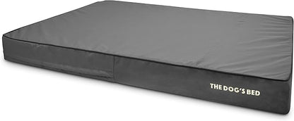 The Dog’s Bed Orthopedic Memory Foam Dog Bed Mattress, Oxford Fabric, Grey with Black Trim, XXXL, 6-Inch