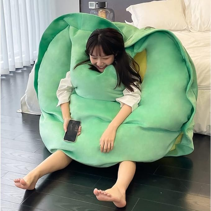 Srutirbo Wearable Turtle Shell Pillow, Removable Oversized Doll Stuffed Animal Costume Plush Toy Funny Dress Up,Creative Gift for Boys Girls Adults (40 in, Green)