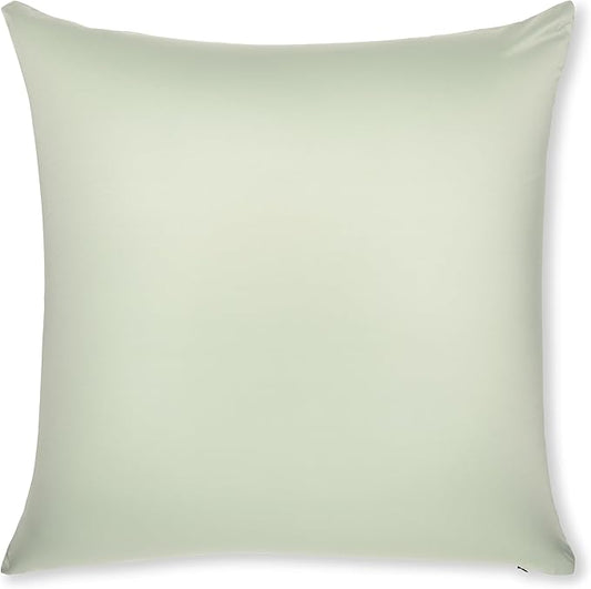 PILLOWY 26" x 26" Throw Pillow - Cadet Grey: 1 PCS Luxurious Premium Microbead Pillow with 85/15 Nylon/Spandex Fabric. Forever Fluffy, Outstanding Beauty & Support. Silky, Soft & Beyond Comfortable