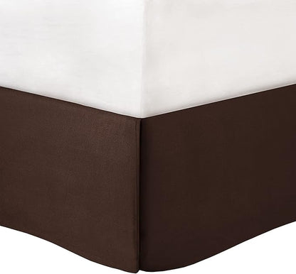 Madison Park Palmer Comforter Set-Luxury Faux Suede Design, Striped Accent, All Season Down Alternative Bedding, Matching Shams, Decorative Pillow, Bed Skirt, King (104 in x 92 in), Red 7 Piece