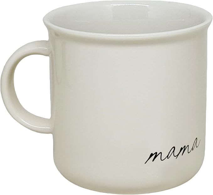 Sweet Water Decor Mama Campfire Mugs - 11oz Cute Coffee Mugs for Hot & Cold Drinks - Dishwasher & Microwave Safe - Ceramic Travel Mug - Ideal Tea and Espresso Mug