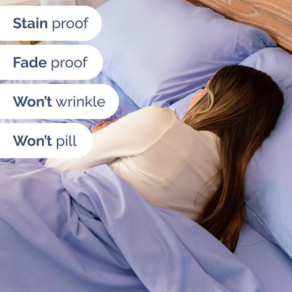 Extra Deep King Sheet Set - 6 Piece Breathable and Cooling Sheets - Hotel Luxury Bedding for Women, Men, Kids & Teens - Easy & Secure Fit - Soft, Wrinkle Free and Comfy - Extra Deep Pockets - Lavender