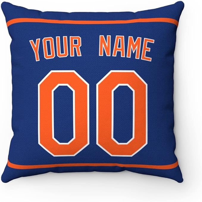 ANTKING Throw Pillow 2 Packs Personalized Custom Any Name and Number for Men Women Boy Gift