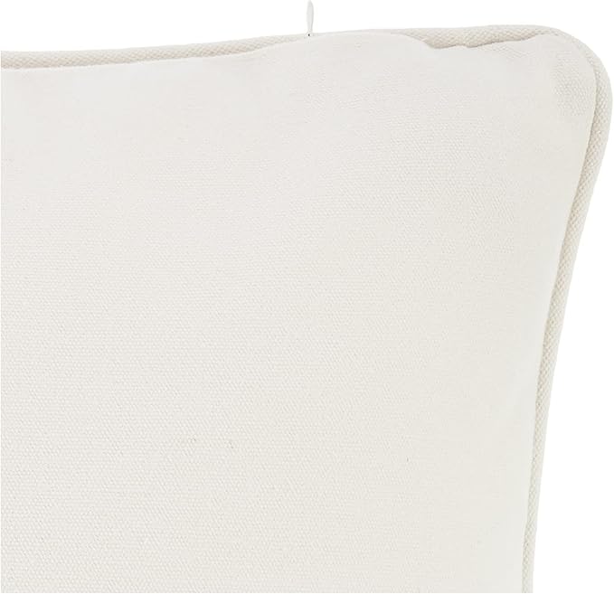 Tommy Bahama - Throw Pillow, 100% Soft Cotton with Zipper Closure, Decorative Pillow for Bed or Couch (18" x 18", Relax Grey)