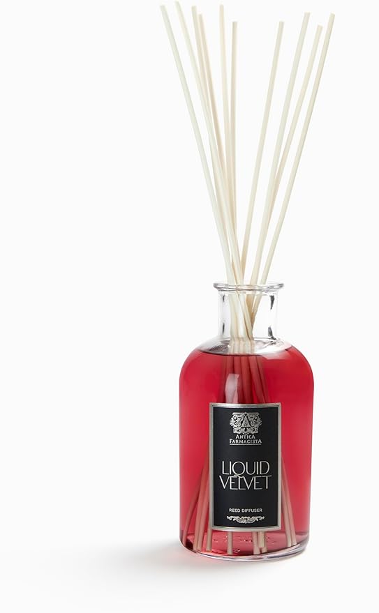 Antica Farmacista Home Ambiance Diffuser - Long-Lasting Reed Scent Diffuser - Luxury Room Freshener Gift - Liquid Velvet, 16.9 fl oz