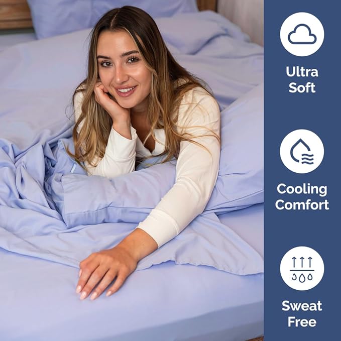 Extra Deep King Sheet Set - 6 Piece Breathable and Cooling Sheets - Hotel Luxury Bedding for Women, Men, Kids & Teens - Easy & Secure Fit - Soft, Wrinkle Free and Comfy - Extra Deep Pockets - Lavender