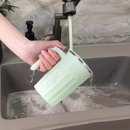 Drink Stirrer,Self Stirring Mug,Self Stirring Coffee Mug,Suitable for Coffee, Milk, Cocoa and Other Beverages (Matcha Green)