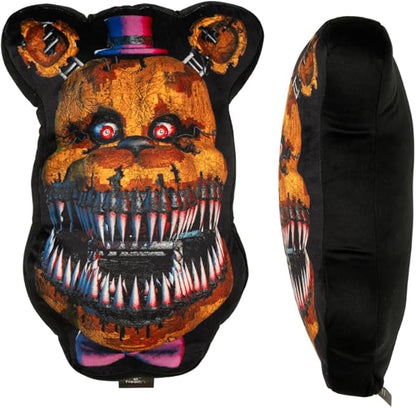 Franco Collectibles Super Soft Bedding Decorative Cushion Throw Pillow (Official Licensed Product), 15" Tall, Five Nights at Freddy's