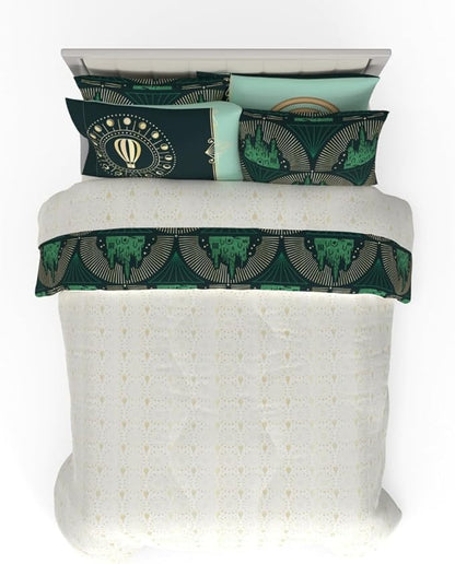 Collectibles Wicked Lux Bedding 7 Piece Super Soft Reversible Comforter and Sheet Set with Sham, Full, (Officially Licensed Product) by Franco