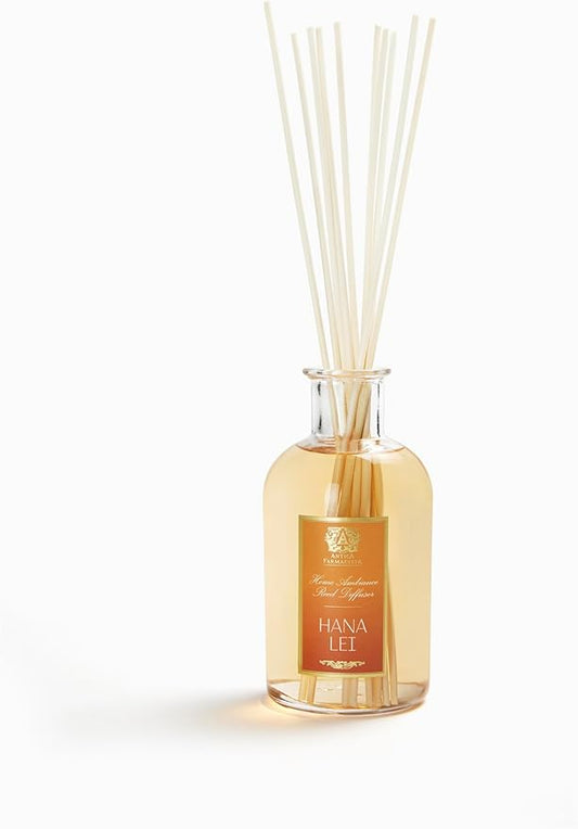 Antica Farmacista Home Ambiance Diffuser - Long-Lasting Reed Scent Diffuser - Luxury Room Freshener Gift - Hana Lei, 16.9 fl oz