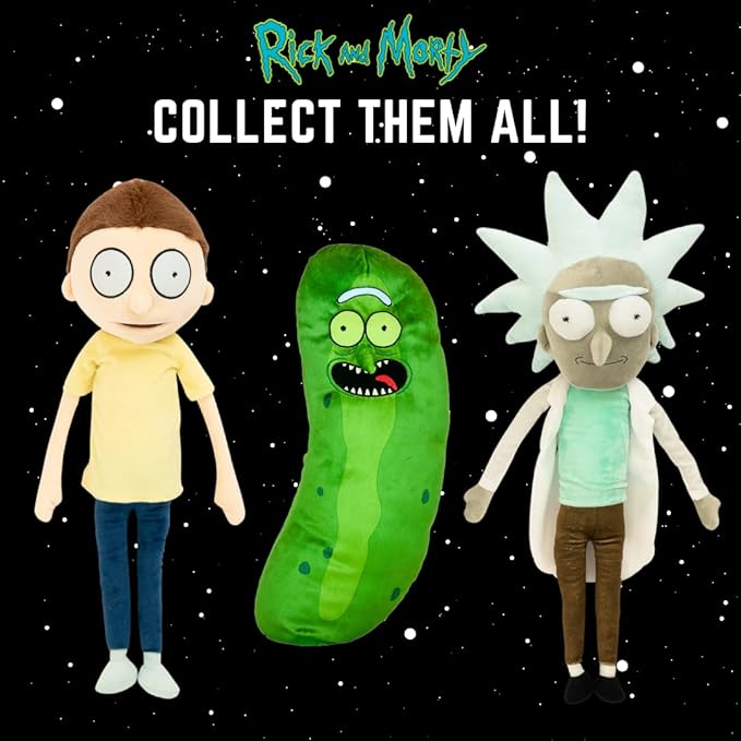 Franco Collectibles Kidult Adult Swim Rick & Morty Super Soft Plush, (100% Officially Licensed Product), Rick The Scientist