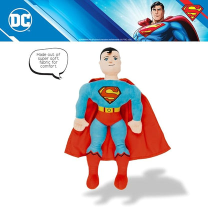 DC Comics Superman Bedding Super Soft Cozy Cuddle Pillow Buddy, (Officially Licensed Product) by Franco