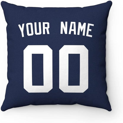 Throw Pillow New York Personalized Custom Any Name and Number for Men Women Boy Gift
