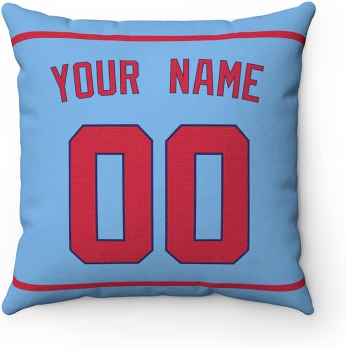 ANTKING Throw Pillow St. Louis Personalized Custom Any Name and Number for Men Women Boy Gift