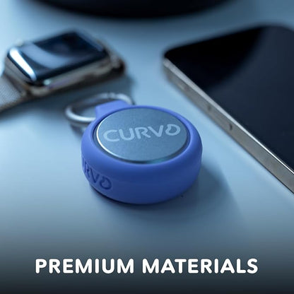 CURVD Everyday Earplugs + Case Clip Bundle, Perfect Ear Plugs for Sleep, Travel, Noise Sensitivity/canceling + Portable Waterproof Container & Silicone Sleeve for Ear Plugs(Blue)