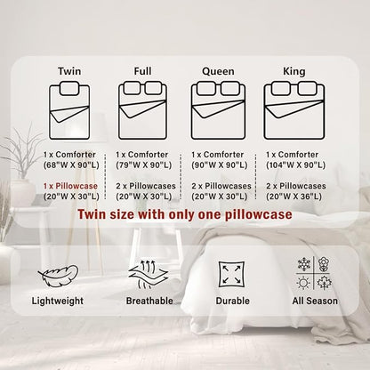 Rustic Horse Comforter Set Full Size,Boho Floral Bird Squirrel Bedding Sets 3Pcs for Kids Girls Boys Women Room Decor,Xmas Bells Snowflake Duvet Insert Swedish Dala Horses Down Comforter,2 Pillowcases