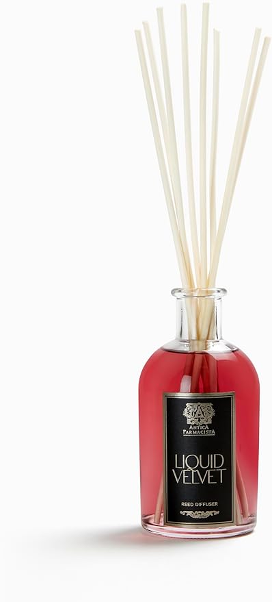 Antica Farmacista Home Ambiance Diffuser - Long-Lasting Reed Scent Diffuser - Luxury Room Freshener Gift - Liquid Velvet, 8.45 fl oz