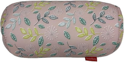 Bookishbunny Microbead Cylinder Bolster Roll Pillow 13" x 7" Various Patterns (Leaves)