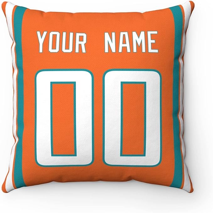 ANTKING Throw Pillow 2 Packs Custom Any Name and Number for Men Women Boy Gift