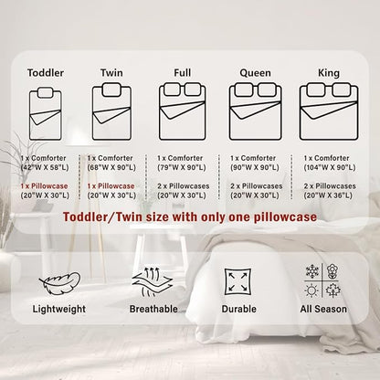 Castle Fairy Yellow Grey White Kids Comforter Set,Modern Abstract Down Alternative Adults Bedroom Decor,Geometric Grid Square Splicing Ultra Soft Microfiber Inner Fill 3Pcs Bedding Queen Size