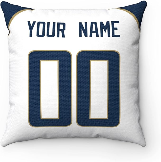 ANTKING Throw Pillow 2 Packs Custom Any Name and Number for Men Women Boy Gift