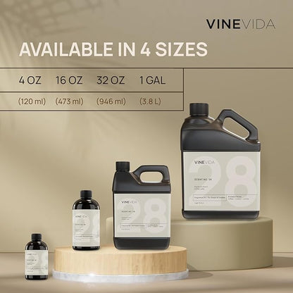 VINEVIDA [16 Fl Oz] Ocean Rain Fragrance Oil for Cold Air Diffusers, Essential Oils for Diffuser Oil Refill & Air Freshener Room Spray