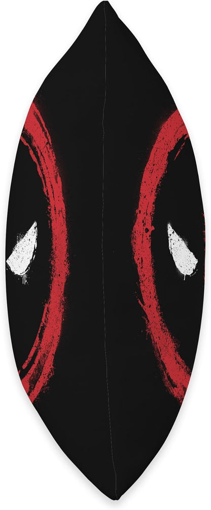 Marvel Spray Paint Deadpool Icon Throw Pillow