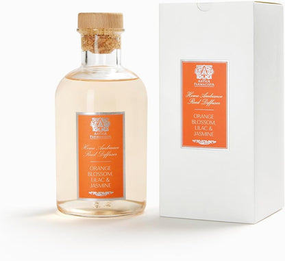 Antica Farmacista Home Ambiance Diffuser - Long-Lasting Reed Scent Diffuser - Luxury Room Freshener Gift - Orange Blossom, Lilac & Jasmine, 16.9 fl oz