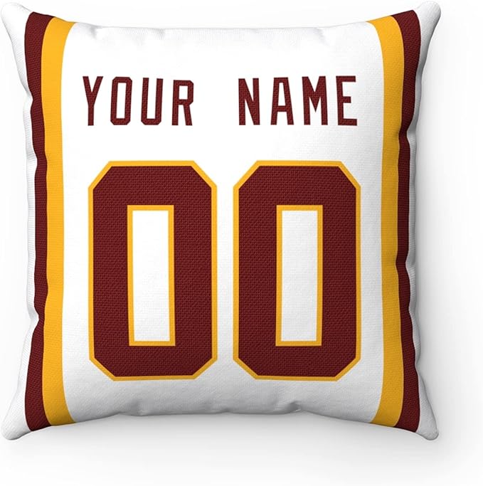 ANTKING Throw Pillow 2 Packs Custom Any Name and Number for Men Women Boy Gift
