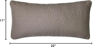 Donna Sharp Throw Pillow - Birch Forest Lodge Decorative Throw Pillow with Textured Pattern - Rectangular