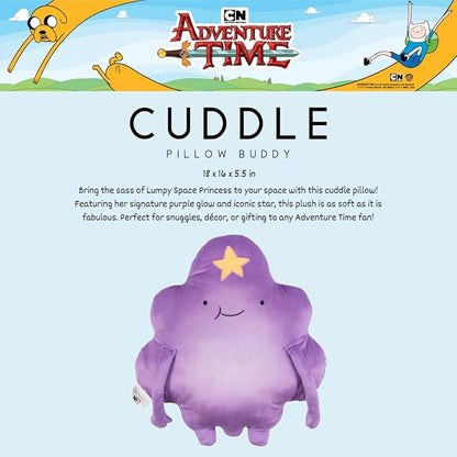 Collectibles Adventure Time Lumpy Space Princess LSP Bedding Super Soft Cozy Decorative Cuddle Pillow, (Officially Licensed Product) By Franco