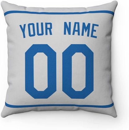 ANTKING Throw Pillow 2 Packs Personalized Custom Any Name and Number for Men Women Boy Gift