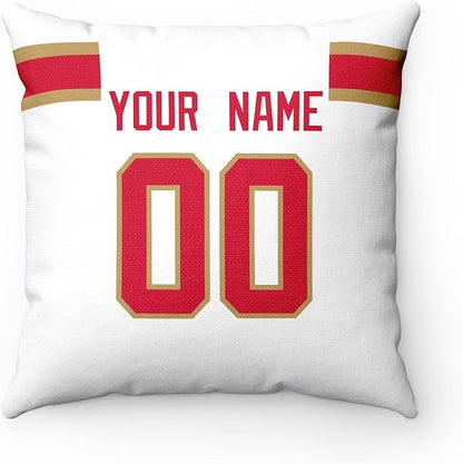 ANTKING Throw Pillow 2 Packs Personalized Custom Any Name Number for Men Women Boy Gifts