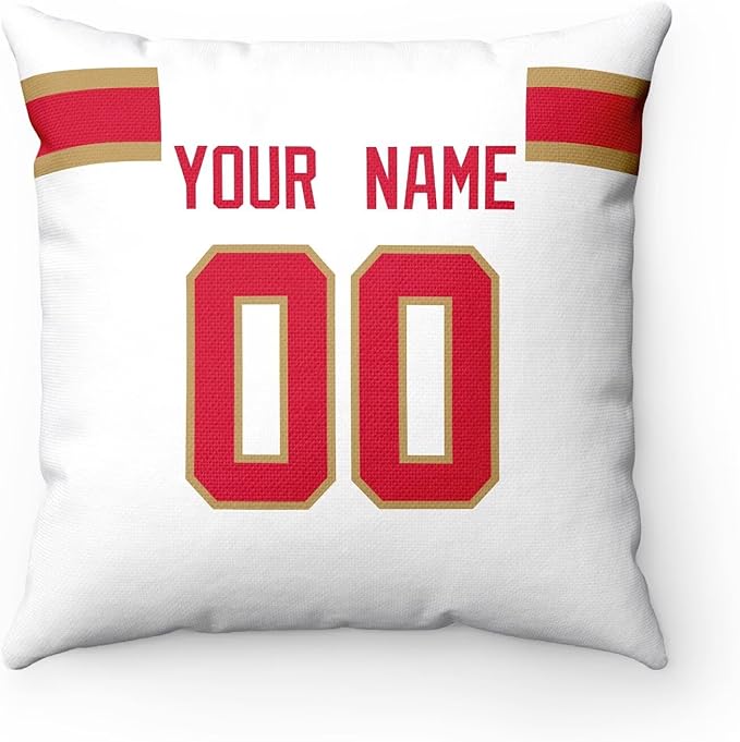 ANTKING Florida Throw Pillow Personalized Custom Any Name and Number for Men Women Boy Gifts