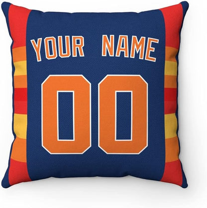 ANTKING Throw Pillow Houston Personalized Custom Any Name and Number for Men Women Boy Gift