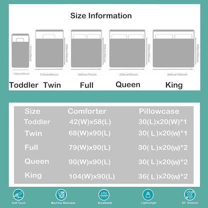 Erosebridal Western Bedding Queen Size,Farmhouse Horse Cowboy Comforter Set Cabin Decor,Retro Mint Green Plaid Grid Quilt Western Bed Set,Wild Animals Paw Arrow Hunting Theme Duvet Insert