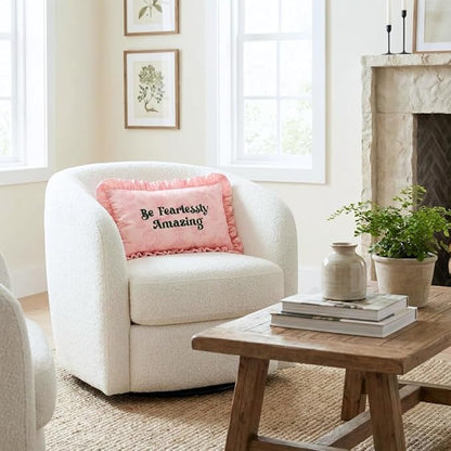 Wicked: for Good Bedding Rectangle Throw Pillow, Pink, 16 in x 16 in, (Officially Licensed Product) by Franco Collectibles