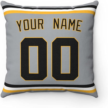 ANTKING Throw Pillow 2 Packs Personalized Custom Any Name and Number for Men Women Boy Gift